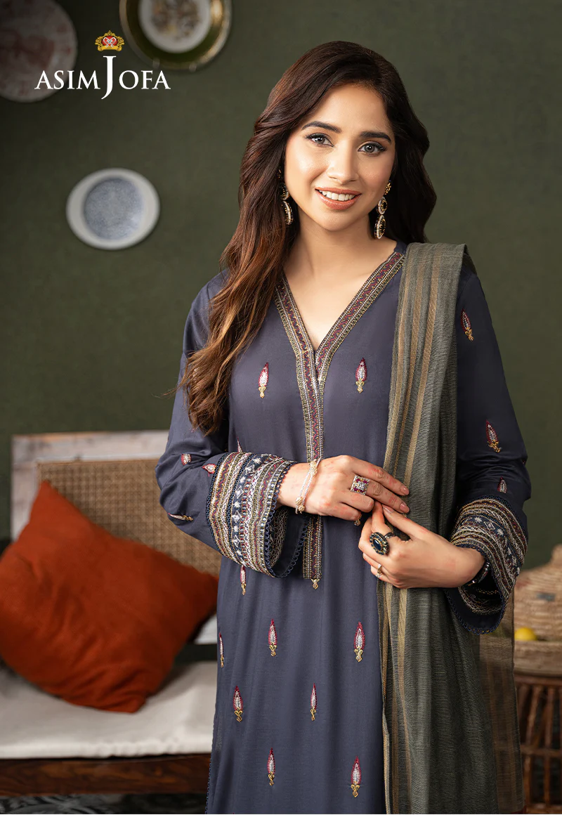 AJOD-32 EMBROIDERED CAMBRIC 3 PCS - Image 7
