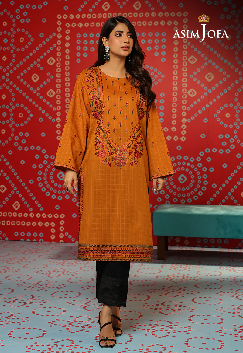 AJTM-21 - 1 PC EMBROIDERED SELF JACQUARD 1 PC - Image 4