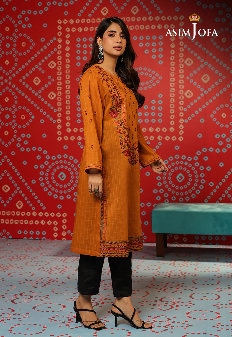 AJTM-21 - 1 PC EMBROIDERED SELF JACQUARD 1 PC - Image 5