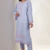 Cotton Jacquard Embroidered Stitched 2 Piece (Shirt/Trouser)