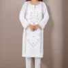 Cotton Jacquard Embroidered Stitched 2 Piece (Shirt/Trouser)