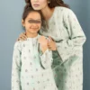 SAYA's Printed Cotton Jacquard Stitched For Mom And Daughter