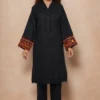 Solid Embroidered Cotton Stitched 2 Piece (Shirt/Trouser)
