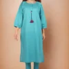 Solid Cotton Stitched 2 Piece (Shirt/Trouser)