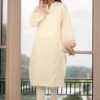 SAYA's Printed Cotton Jacquard Stitched Mom And Daughter