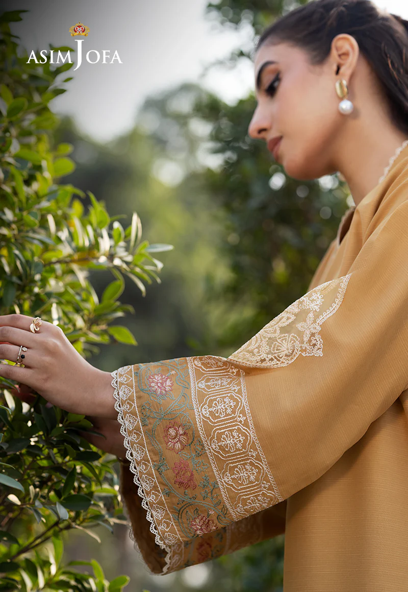 AJPB-72 EMBROIDERED RAW SILK 2 PCS - Image 3