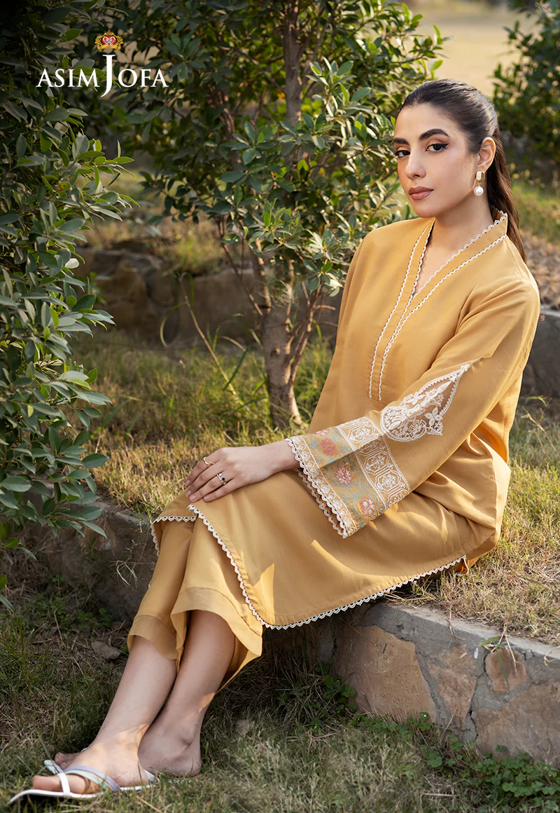 AJPB-72 EMBROIDERED RAW SILK 2 PCS - Image 7