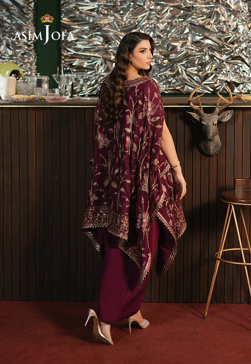 AJPF-04 EMBROIDERED CHIFFON 2 PCS - Image 2