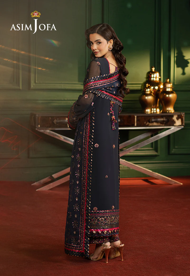 AJPF-17 EMBROIDERED CHIFFON 3 PCS - Image 2