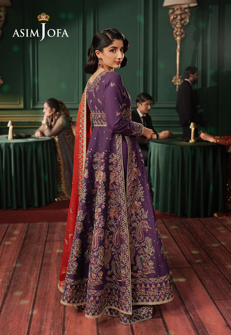 AJPF-23 EMBROIDERED LAWN SILK 3 PCS - Image 6
