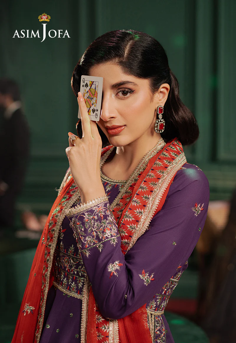 AJPF-23 EMBROIDERED LAWN SILK 3 PCS - Image 8