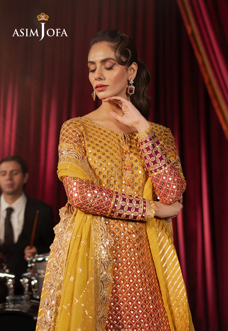 AJPF-25 EMBROIDERED CHIFFON 3 PCS - Image 5