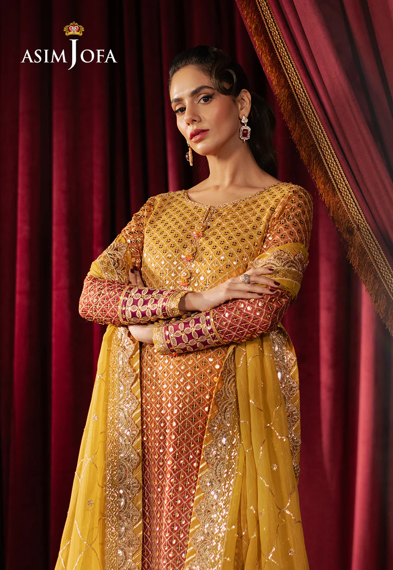 AJPF-25 EMBROIDERED CHIFFON 3 PCS - Image 6