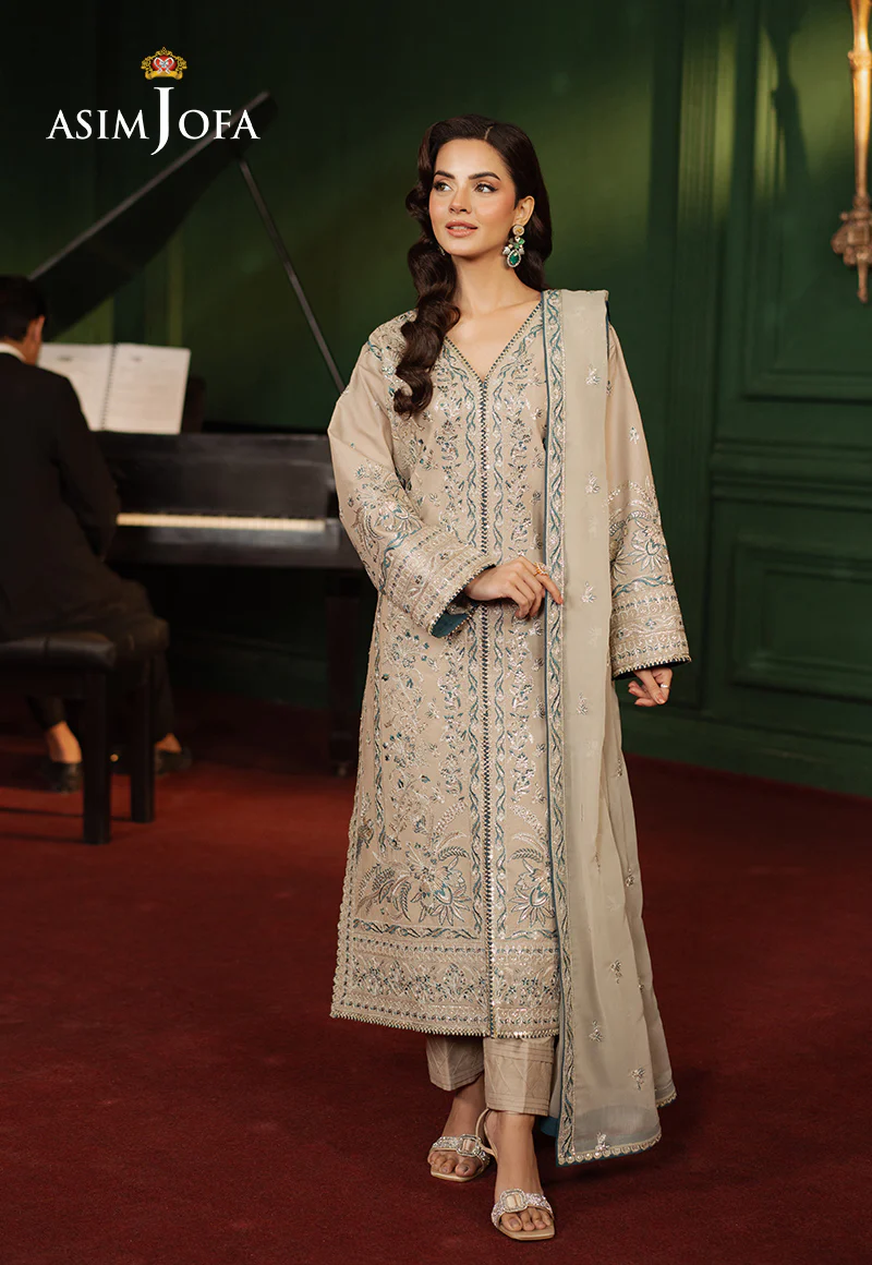 AJPF-29 EMBROIDERED SILK 3 PCS - Image 3