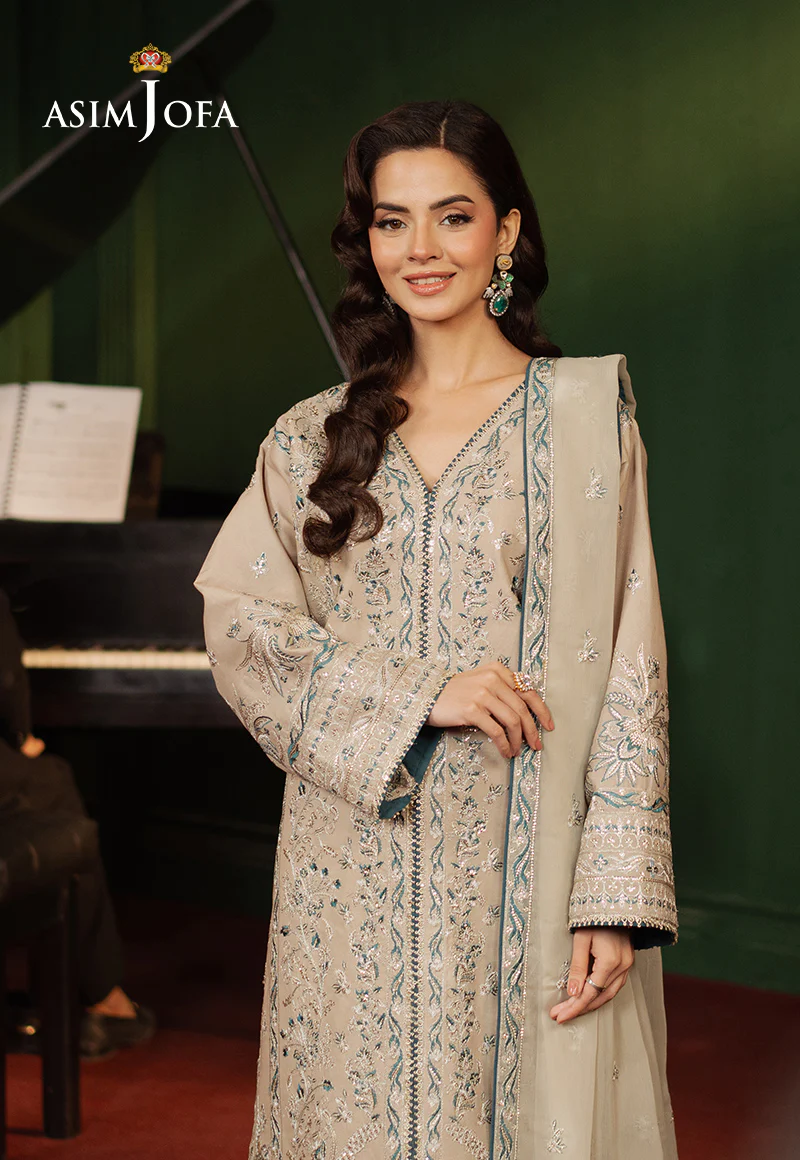AJPF-29 EMBROIDERED SILK 3 PCS - Image 4