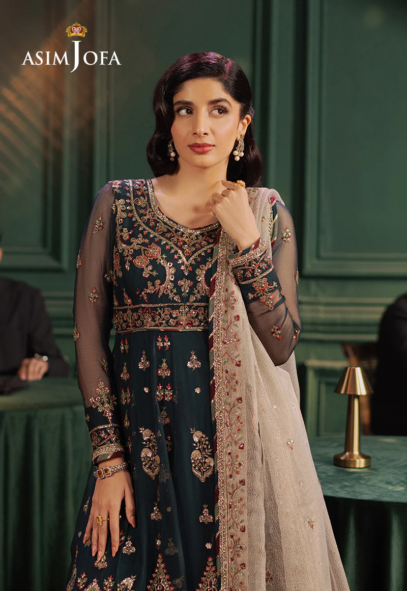 AJPF-39 EMBROIDERED CHIFFON 2 PCS - Image 4