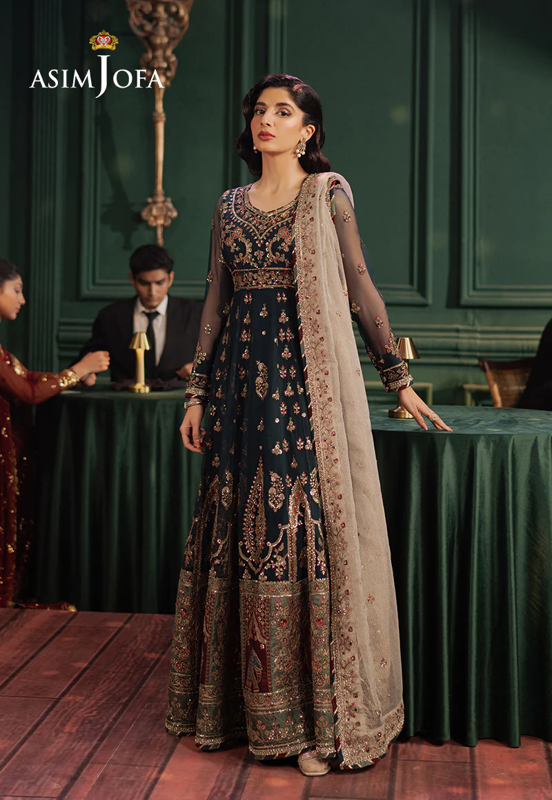 AJPF-39 EMBROIDERED CHIFFON 2 PCS - Image 5