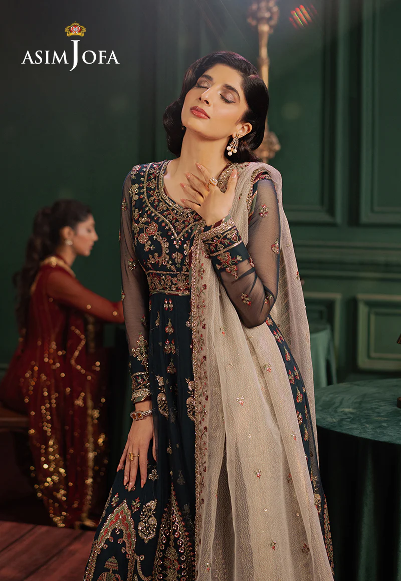 AJPF-39 EMBROIDERED CHIFFON 2 PCS - Image 6