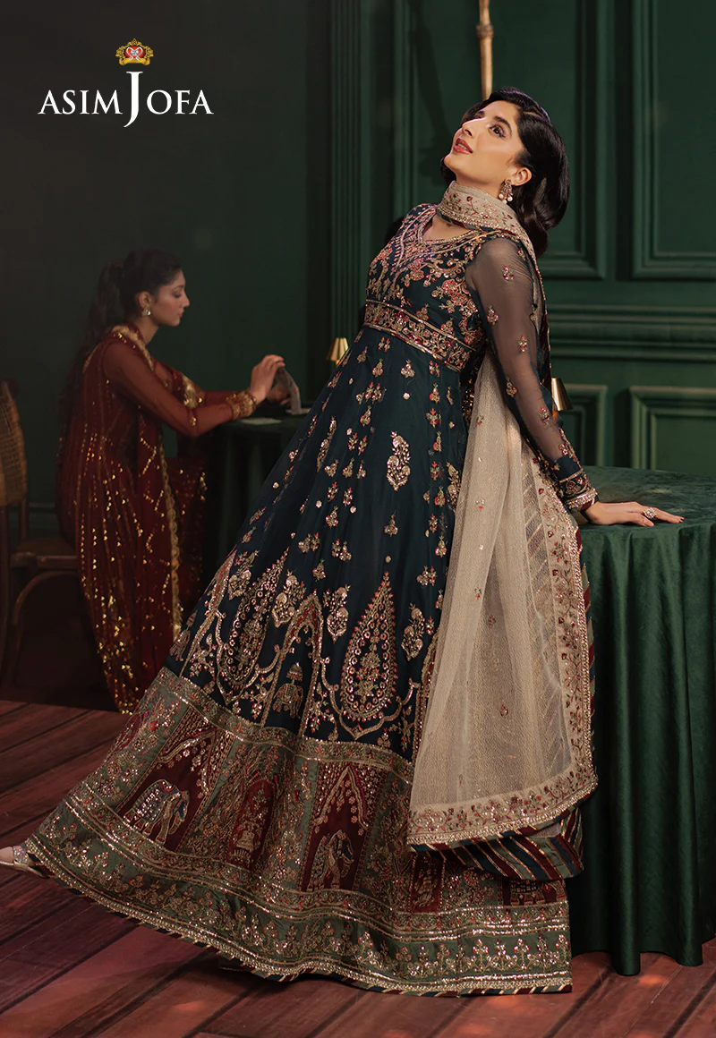 AJPF-39 EMBROIDERED CHIFFON 2 PCS - Image 8
