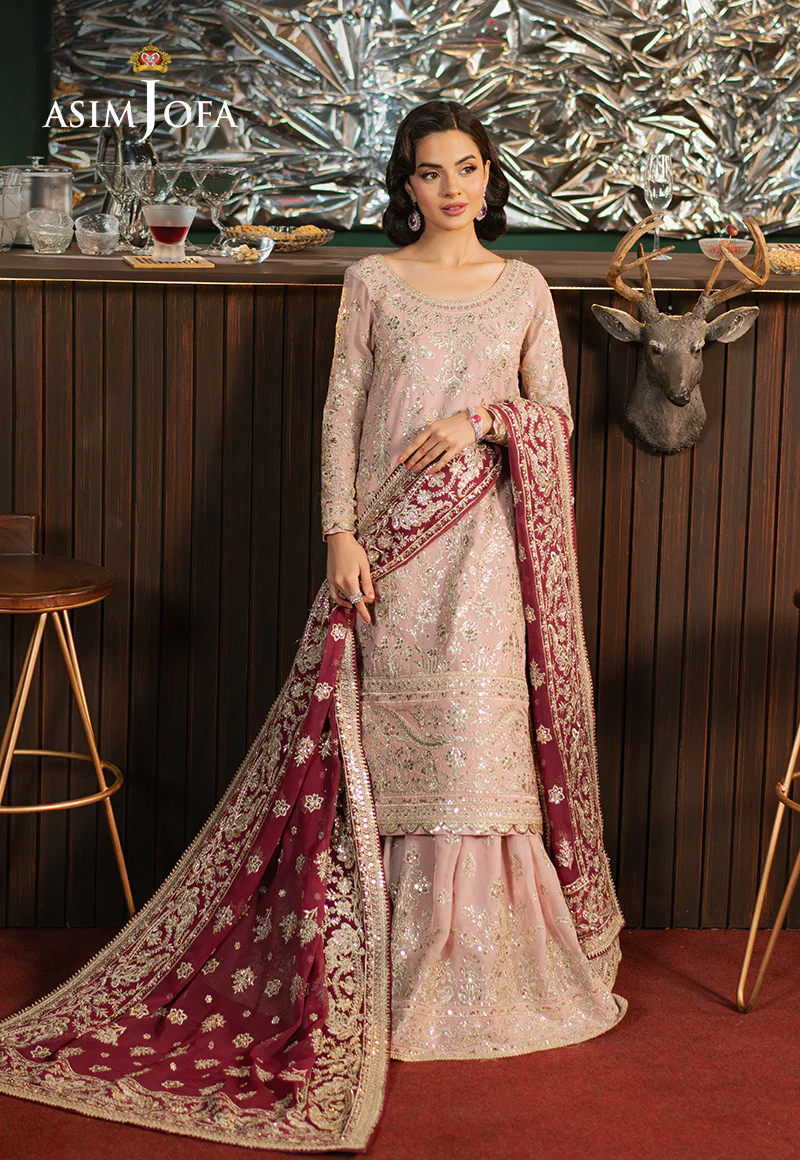 AJPF-40 EMBROIDERED CHIFFON 3 PCS - Image 3