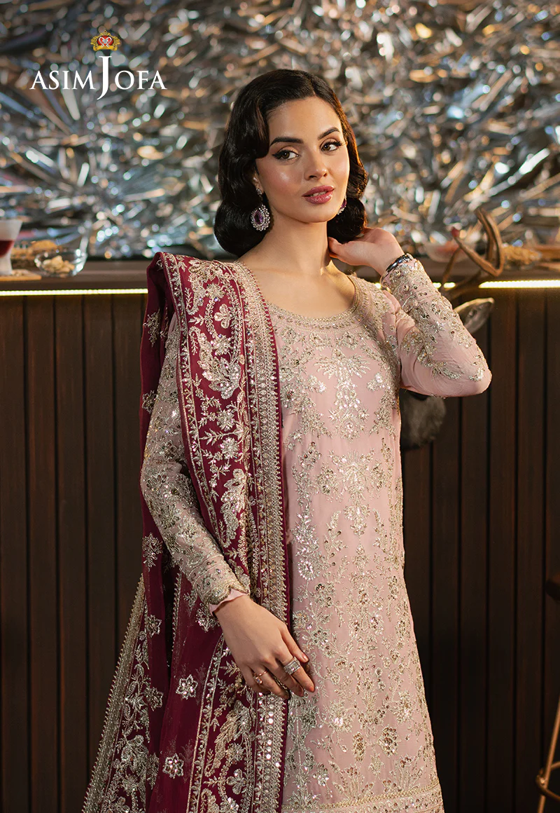 AJPF-40 EMBROIDERED CHIFFON 3 PCS - Image 4