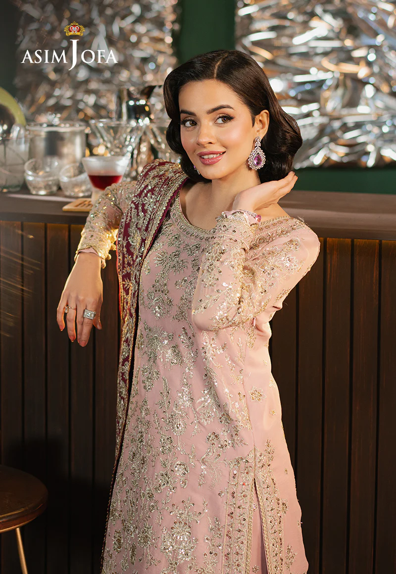 AJPF-40 EMBROIDERED CHIFFON 3 PCS - Image 5