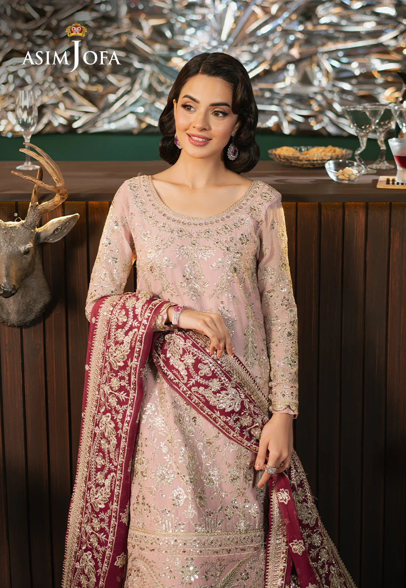 AJPF-40 EMBROIDERED CHIFFON 3 PCS - Image 6