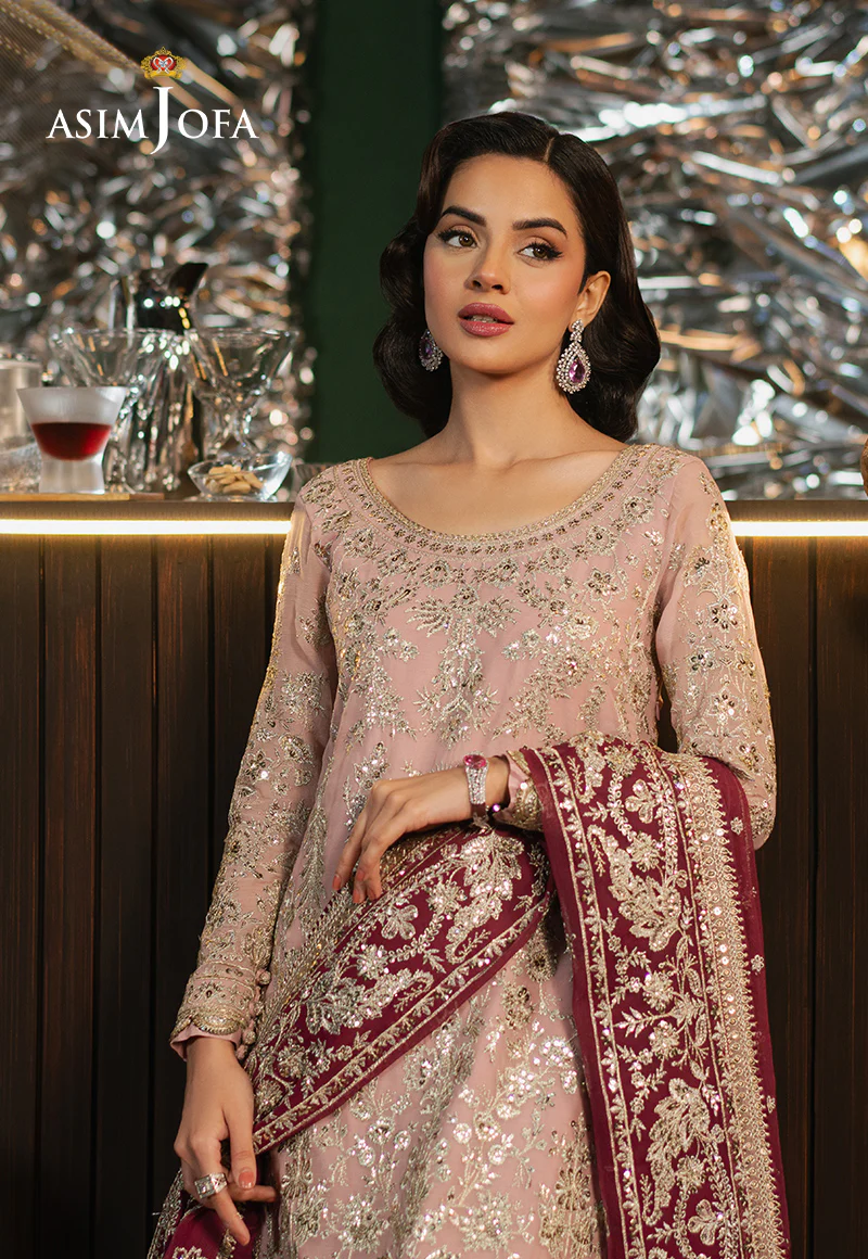 AJPF-40 EMBROIDERED CHIFFON 3 PCS - Image 7
