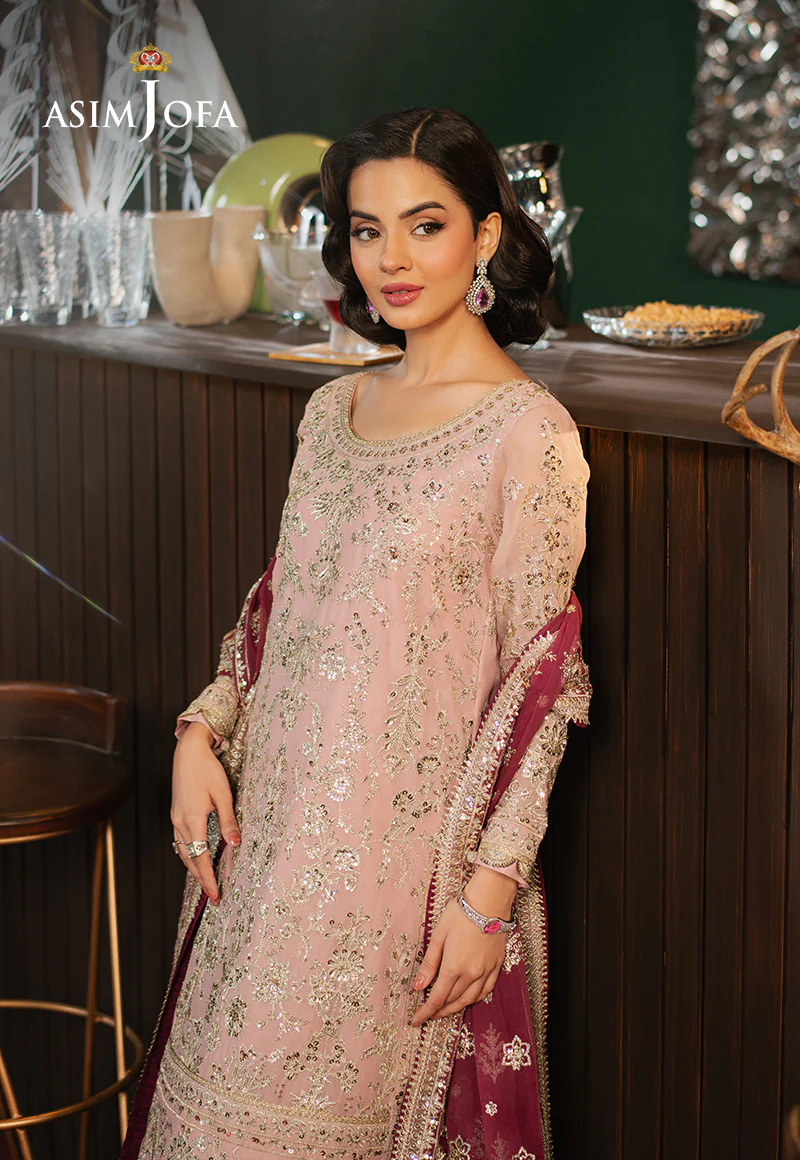 AJPF-40 EMBROIDERED CHIFFON 3 PCS - Image 8