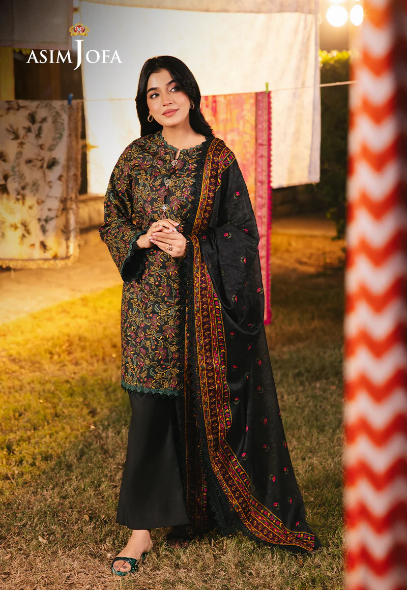 AJUBJ-25 PRINTED LAWN 3 PC - Image 2