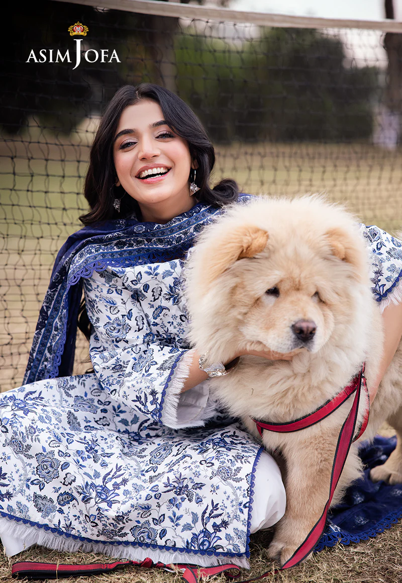 AJUBJ-35 PRINTED LAWN 3 PC - Image 6