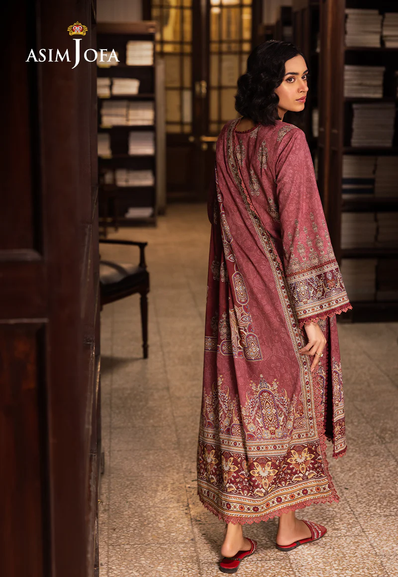 AJUBJ-43 PRINTED LAWN 3 PC - Image 2
