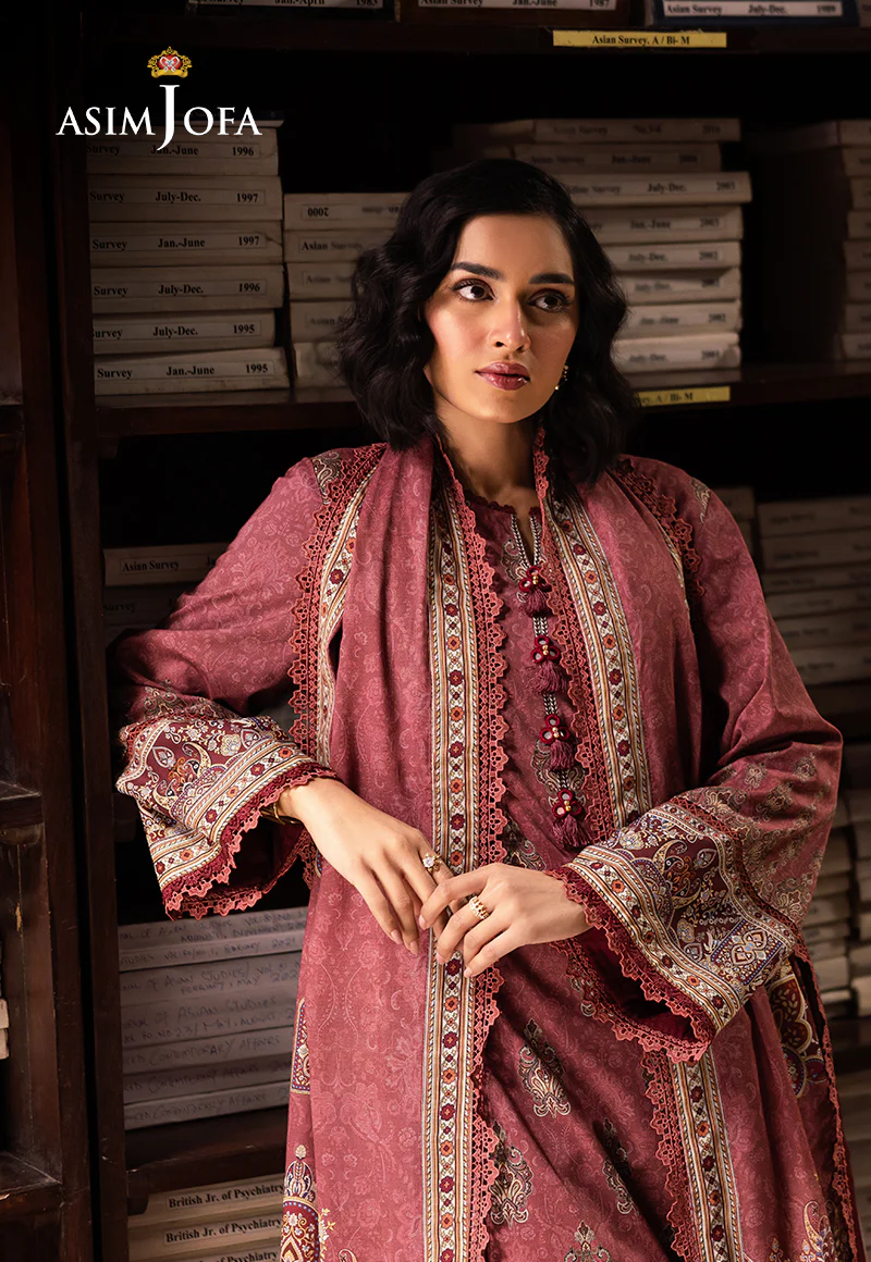 AJUBJ-43 PRINTED LAWN 3 PC - Image 6