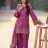 AJUUB-12 Printed Lawn 3 Pcs