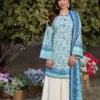 AJUUB-13 Printed Lawn 3 Pcs
