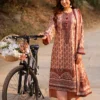 AJUUB-18 Printed Lawn 3 Pcs