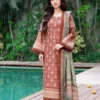 AJUUB-25 PRINTED LAWN 3 PC