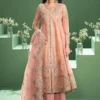 3 Piece Embroidered Organza Suit | SF-W24-01