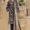 Eid Ke Rang By Bin Saeed Stitched 3 Piece Chikankari Lawn Collection'2025-SM-1781-Blue