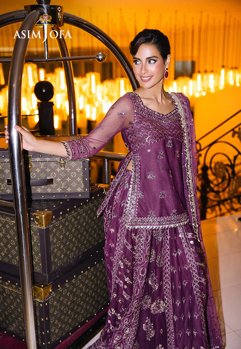 AJFF-01 EMBROIDERED NET 3 PCS