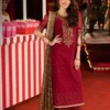 AJLF-04 EMBROIDERED CHIFFON 3 PCS