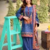 AJUUB-10 Printed Lawn 3 Pcs
