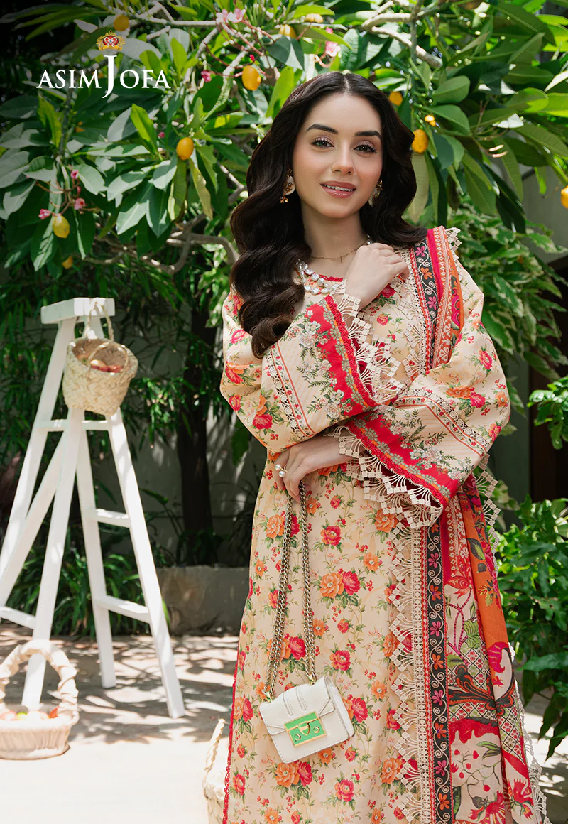 AJUUB-31 PRINTED LAWN 3 PC - Image 2