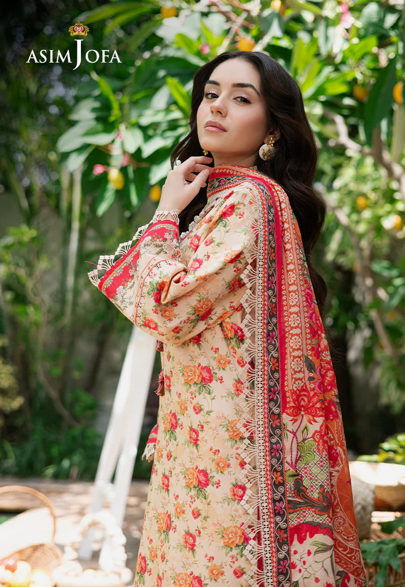 AJUUB-31 PRINTED LAWN 3 PC - Image 5
