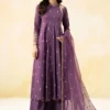 3 Piece Embroidered Lawn Suit | DW-EF25-19
