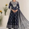 3 Piece Printed Lawn Suit | DW-EF25-22