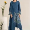 3 Piece Embroidered Self Jacquard Lawn Suit | DW-EF25-45