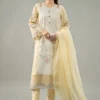 3 Piece Embroidered Lawn Suit | DW-EF25-69