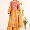 3 Piece Embroidered Self Jacquard Lawn Suit | DW-EF25-71