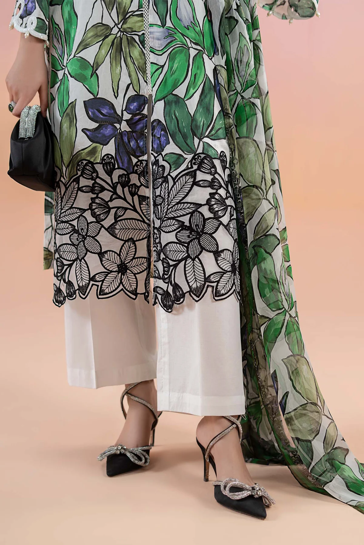 3 Piece Printed Lawn Suit | MPS-2505-A - Image 5